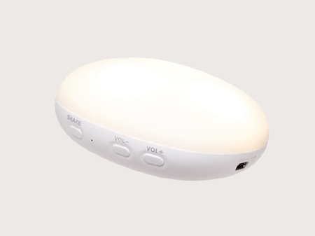 Moonie The Humming Friend 2.0 Organic Cream žaislas miegui su melodija