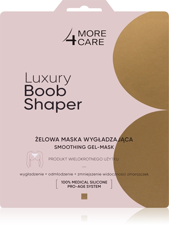 More4Care Luxury Boobs Shaper gelová maska na dekolt a poprsí