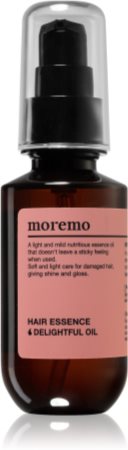 moremo Hair Essence Delightful Oil leichtes Öl für trockene Haarspitzen