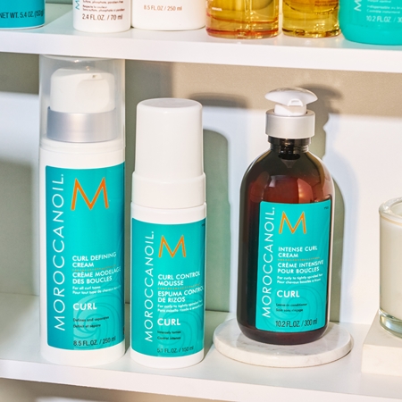Moroccanoil Curl ενυδατική κρέμα για σπαστά και σγουρά μαλλιά