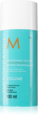 Moroccanoil Volume Thickening Lotion стилизиращо мляко за фина към нормална коса