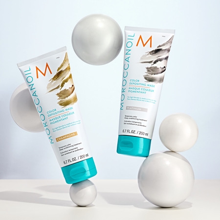 Moroccanoil Color Depositing делікатна поживна маска без перманентних кольорових пігментів