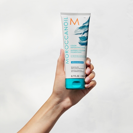 Moroccanoil Color Depositing делікатна поживна маска без перманентних кольорових пігментів