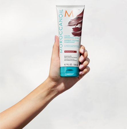 Moroccanoil Color Depositing masque nutritif doux sans pigment coloré permanent