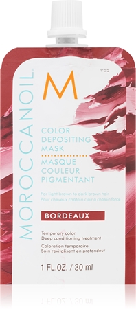 Moroccanoil Color Depositing masque nutritif doux sans pigment coloré permanent