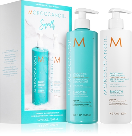 Moroccanoil Smooth sada (pro nepoddajné a krepatějící se vlasy) pro ženy