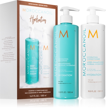 Moroccanoil Hydration изгодна опаковка за хидратация и блясък