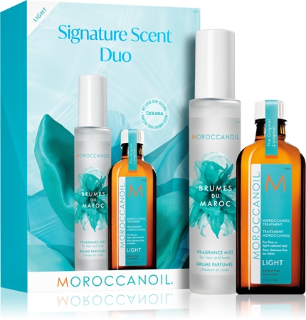 Moroccanoil Treatment Light set (for fine, colour-treated hair)