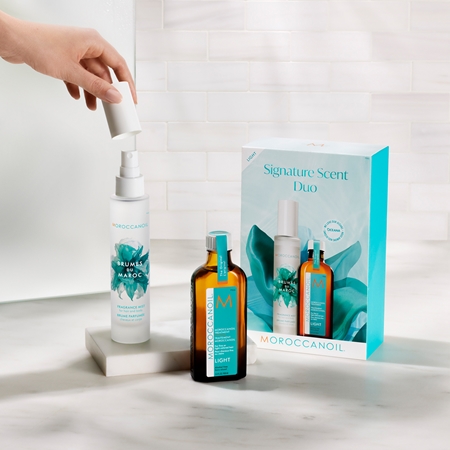 Moroccanoil Treatment Light set (for fine, colour-treated hair)