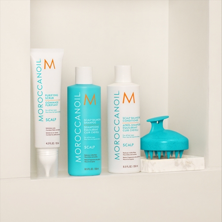 Moroccanoil Scalp Balancing Shampoo soothing shampoo for oily hair