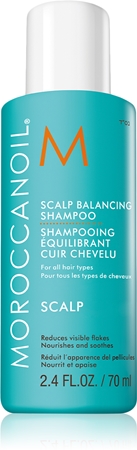 Moroccanoil Scalp Balancing Shampoo nyugtató sampon zsíros hajra