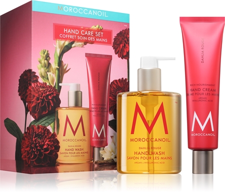 Moroccanoil Body Dahlia Rouge Coffret cadeau mains