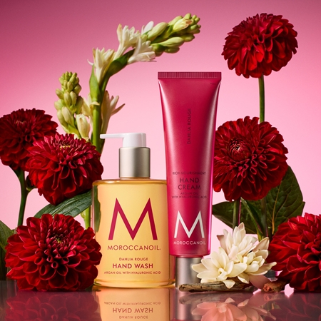 Moroccanoil Body Dahlia Rouge ajándékszett kézre