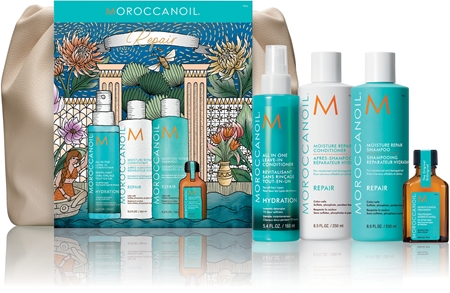 Moroccanoil Repair Kit regeneruojamoji priemonė ploniems, nualintiems plaukams