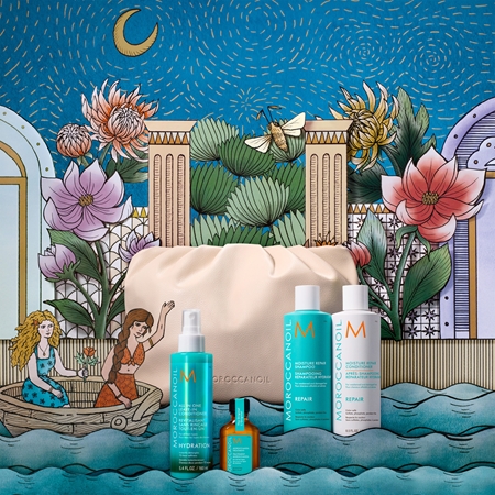 Moroccanoil Repair Kit regeneruojamoji priemonė ploniems, nualintiems plaukams