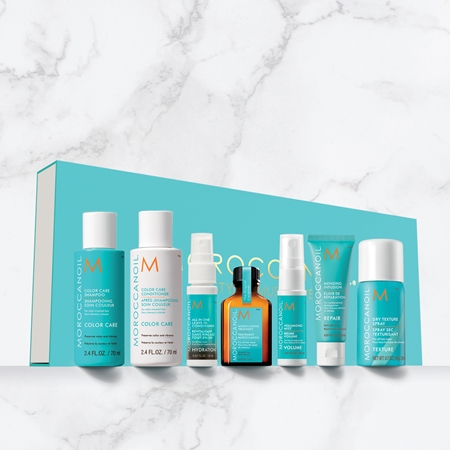 Moroccanoil Stylist Must Haves conjunto para cabelo danificado e pintado