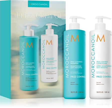 Moroccanoil Frizz Control Kit szett a rakoncátlan és töredezett hajra