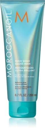 Moroccanoil High Shine Gloss Mask подхранваща маска за гладка и лъскава коса с арганово масло