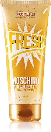 Moschino Gold Fresh Couture gel de dus si baie pentru femei