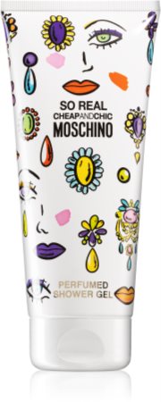 Moschino So Real sprchový a koupelový gel pro ženy