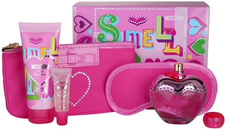 Moschino pink bouquet gift set on sale