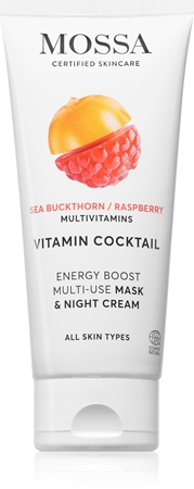 Mossa Vitamin Cocktail Revitalising Cream and Mask for the face