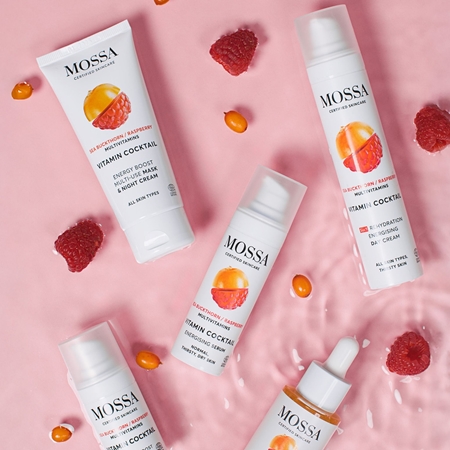 Mossa Vitamin Cocktail Revitalising Cream and Mask for the face