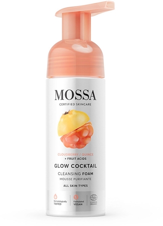Mossa Glow Coctail Cleansing Foam for the face