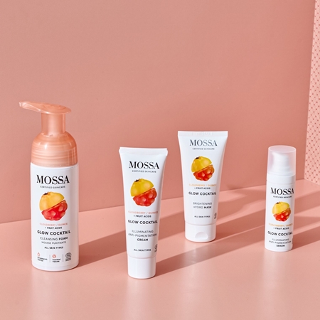 Mossa Glow Coctail Cleansing Foam for the face