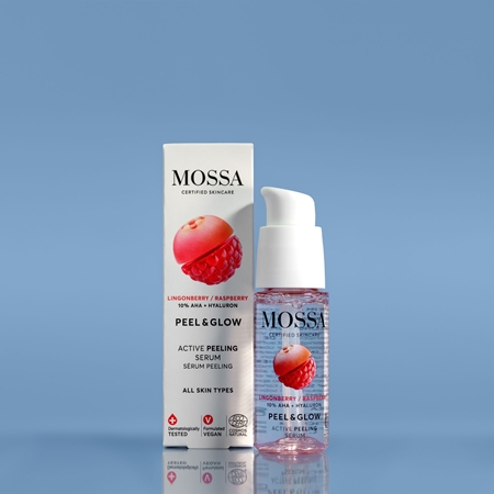 Mossa Peel & Glow απαλό Scrub