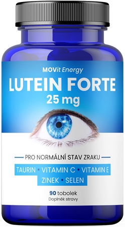 Movit Energy Lutein Forte 25 mg + Taurin tobolky pro podporu zdraví zraku