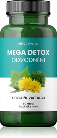 Movit Energy Mega Detox Odvodnění kapsle pro podporu funkce ledvin a močového měchýře