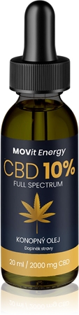 Movit Energy CBD 10% Full Spectrum konopný olej olej s CBD