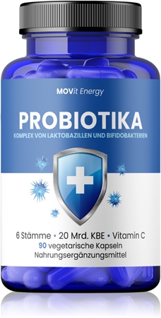 Movit Energy Probiotika Komplex von Laktobazillen und Bifidobakterien Kapseln mit Probiotika