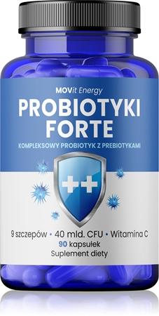Movit Energy Probiotyki FORTE kapsułki z pro- i prebiotykami