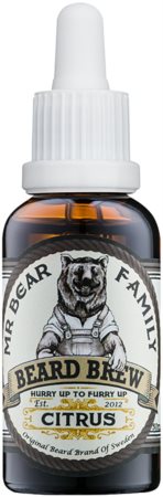 Mr Bear Family Citrus olio da barba