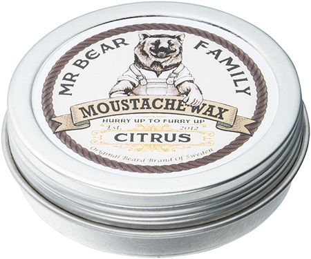 Mr Bear Family Citrus Schnurrbartwachs