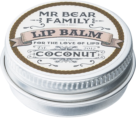 Mr Bear Family Coconut Lippenbalsam für Herren