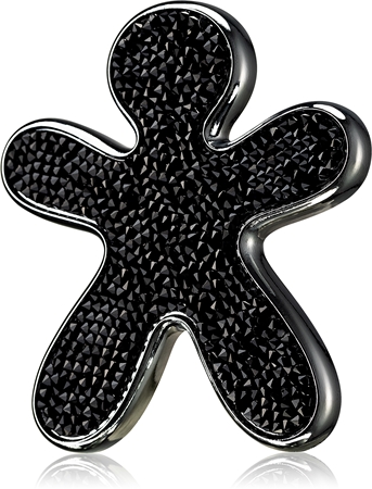 Mr & Mrs Fragrance Niki Crystal After Midnight désodorisant voiture rechargeable Black (Swarovski black)