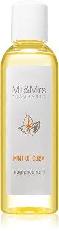 Mr & Mrs Fragrance Blanc Mint of Cuba recharge pour diffuseur d'huiles essentielles