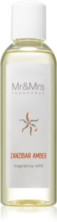Mr & Mrs Fragrance Blanc Zanzibar Amber ersatzfüllung aroma diffuser