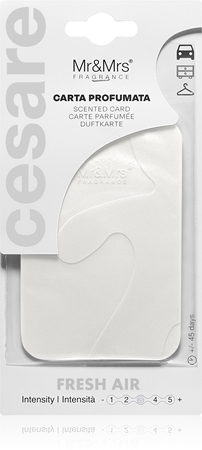 Mr & Mrs Fragrance Cesare Fresh Air vonná visačka