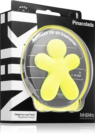 Mr & Mrs Fragrance Niki Velvet Pinacolada parfum pentru masina reincarcabil