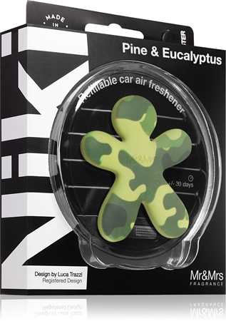 Mr & Mrs Fragrance Niki Spicy Woods vůně do auta