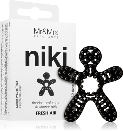 Mr & Mrs Fragrance Niki Fresh Air vůně do auta náhradní náplň