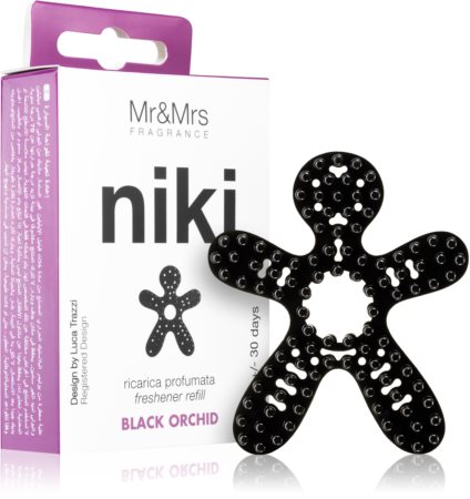 Mr & Mrs Fragrance Niki Black Orchid miris za auto zamjensko punjenje