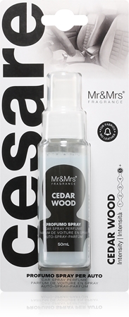 Mr & Mrs Fragrance Cesare Cedar Wood osvěžovač vzduchu do auta
