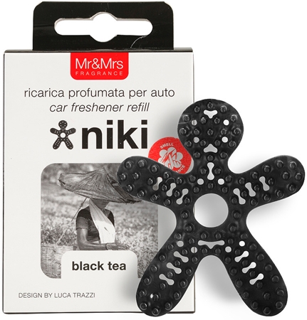 Mr & Mrs Fragrance Niki Black Tea ambientador auto recarga de substituição