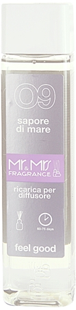 Mr & Mrs Fragrance Feel Good Asian Verben ricarica per diffusori di aromi 300 ml  acqua salata (09 - Sea Water)