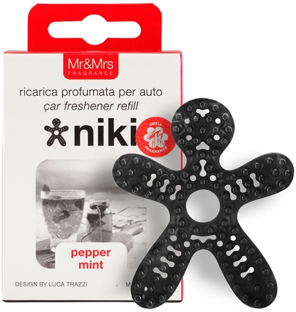 Mr & Mrs Fragrance Niki Peppermint dišava za avto nadomestno polnilo